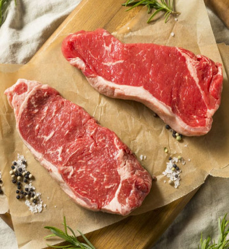 BONELESS Grassfed NY Strip - 2 PACK Love Bundle - LIMITED TIME!