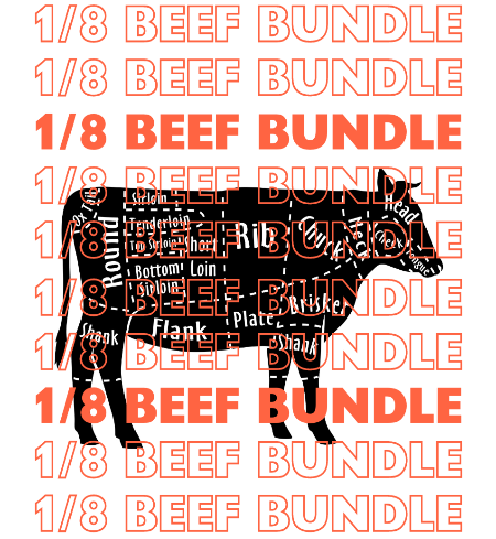 1/8 Grassfed Beef Package (50 LBS MEAT) - SAVE 17%