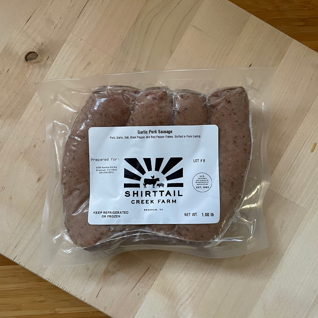 Garlic Pork Sausage