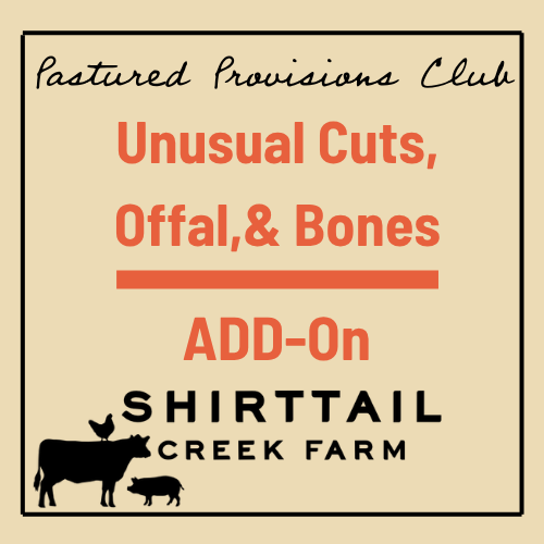 ADD-On:  Unusual Cuts, Offal, & Bones