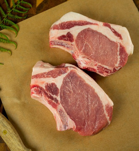 Pastured Pork Rib Chops ( 2 Pack)