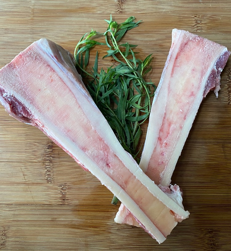 Grassfed Marrow Bones Canoe Cut