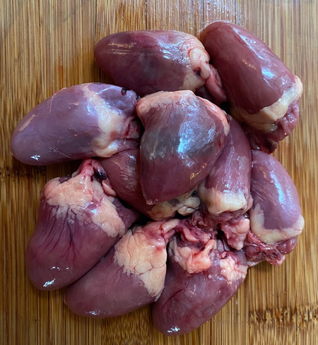 Pastured Chicken Hearts